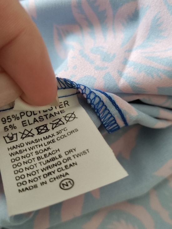 Maxi Sundress with Smocked Bust, Spaghetti Straps, Flowy A-Line Fit Size L - Picture 11 of 11